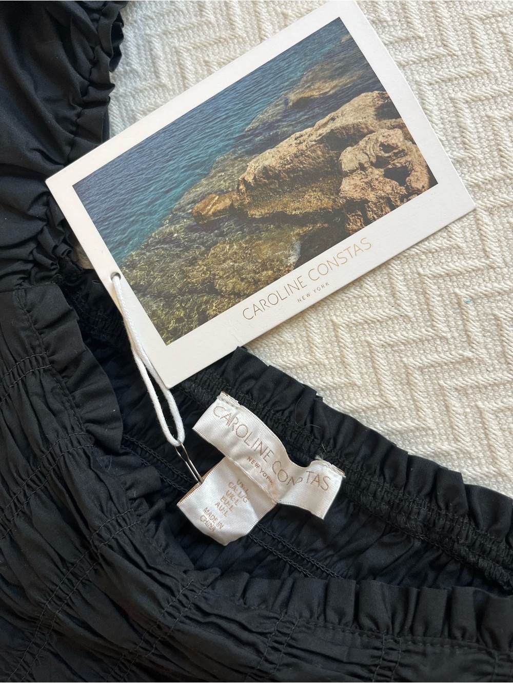Caroline Constas Cotton Maxi Dress - Picture 2 of 12